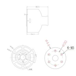 Moteur XQ10850 7KW 24kg Thrust Outrunner Brushless Motor